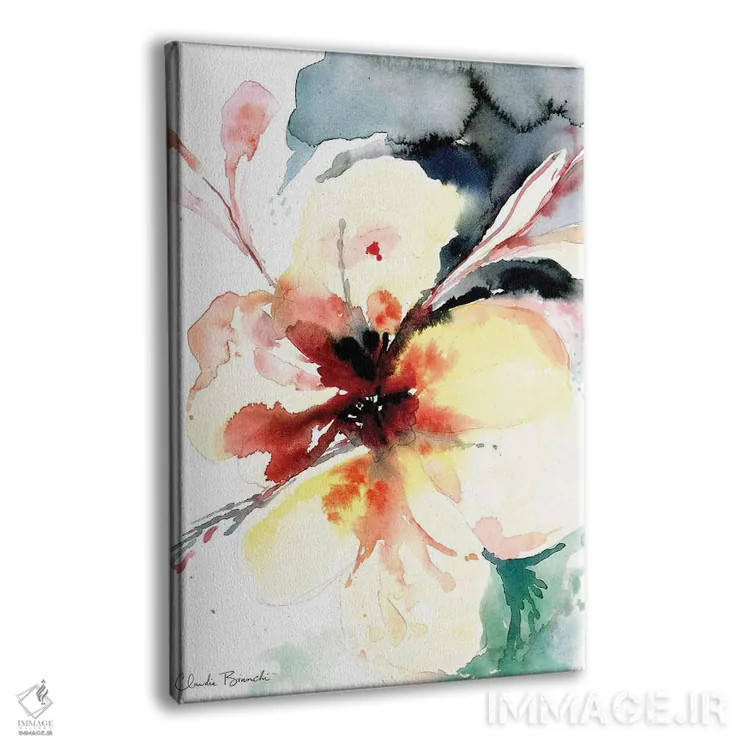 تابلو ارکیدهها ۲ اثر کلودیا بیانکی - نمای پرسپکتیو محصول