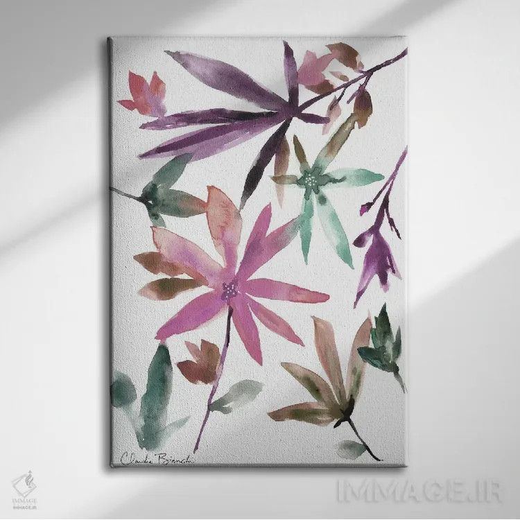 تابلو افراهای چندگانه ۳ اثر کلودیا بیانکی - نمای روبهرو روی دیوار