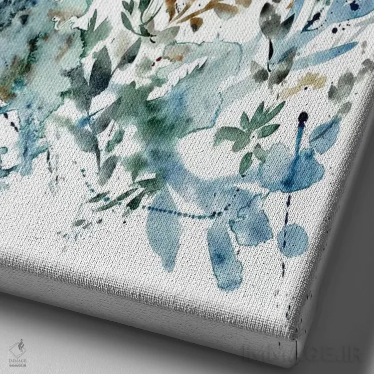 تابلو سایهها اثر کلودیا بیانکی - نمای نزدیک بافت بوم