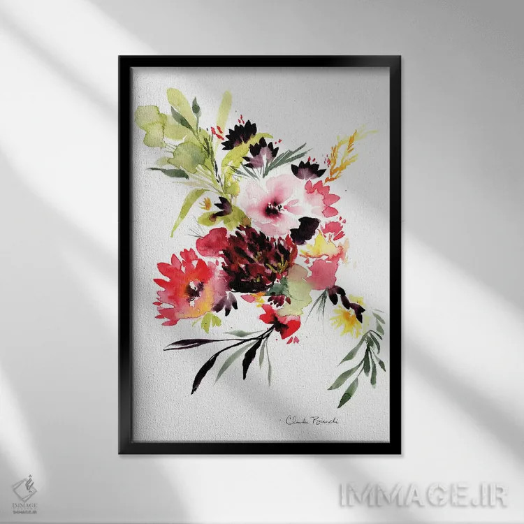 تابلو اسپرایت (جان کوچک افسانهای) اثر کلودیا بیانکی - نمای قابدار مشکی