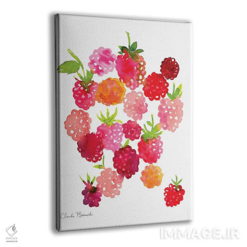 تابلو تمشکها اثر کلودیا بیانکی - نمای پرسپکتیو محصول