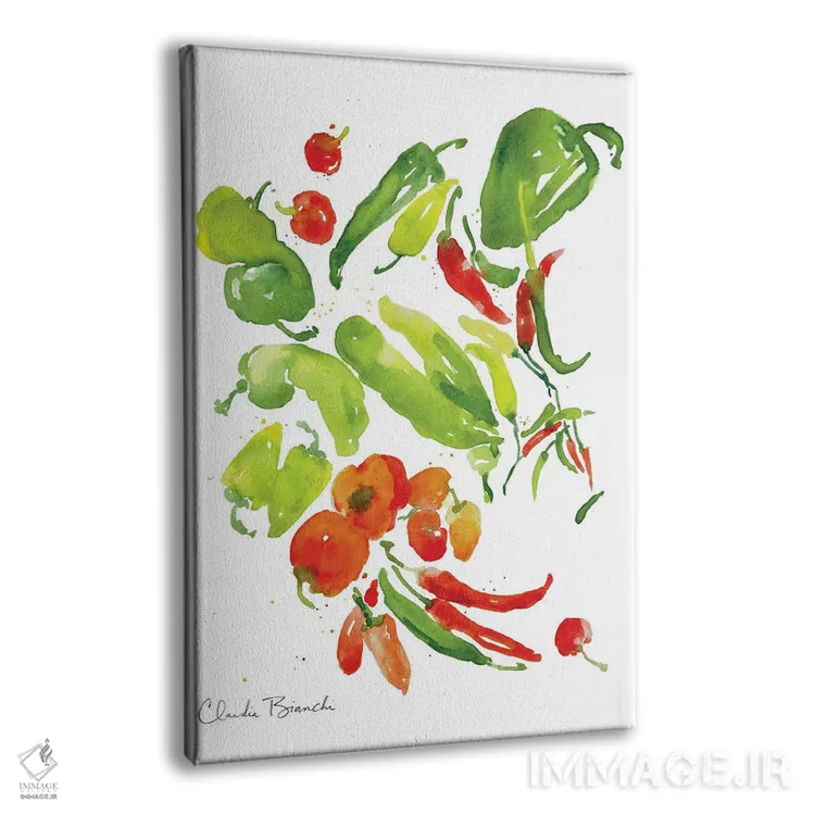 تابلو باغچهٔ سالسا اثر کلودیا بیانکی - نمای پرسپکتیو محصول