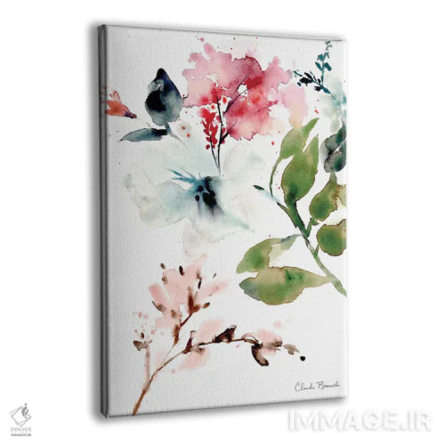 تابلو شکوفههای زمستانی اثر کلودیا بیانکی - نمای پرسپکتیو محصول