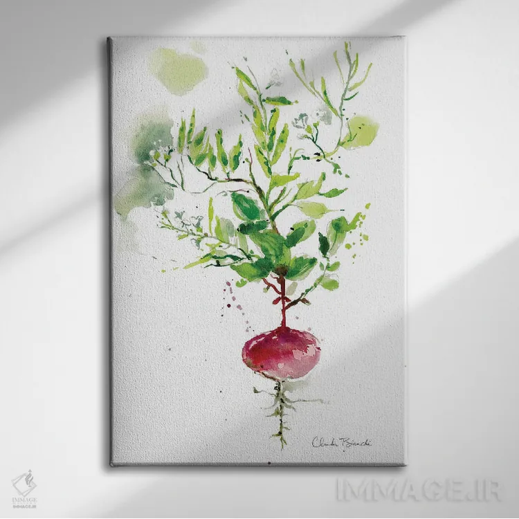 تابلو تنها تربچه اثر کلودیا بیانکی - نمای روبهرو روی دیوار