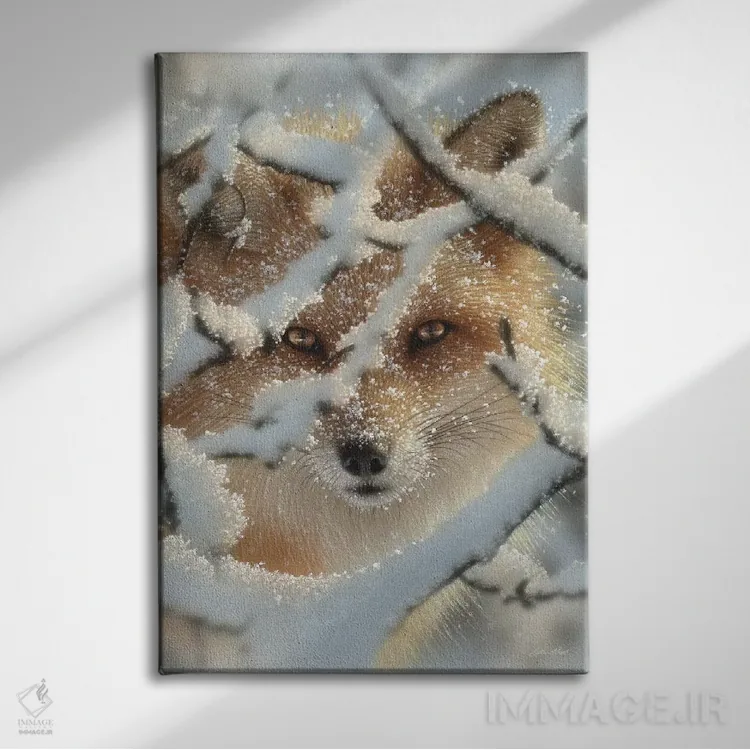 تابلو قایمموشک اثر کالین بوگل - نمای روبهرو روی دیوار