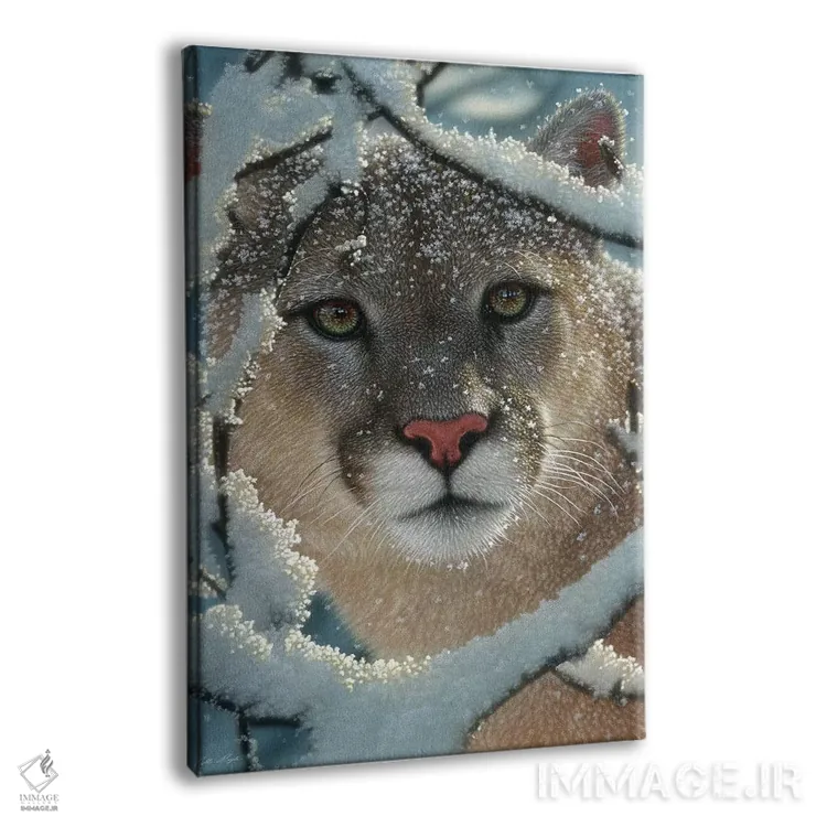 تابلو مواجههٔ خاموش اثر کالین بوگل - نمای پرسپکتیو محصول