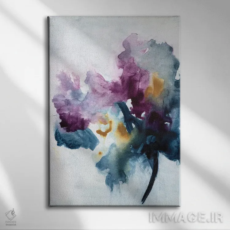 تابلو دستهگل دوم اثر جویس کومبز - نمای روبهرو روی دیوار