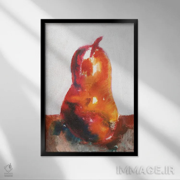 تابلو خوشبین دوم اثر جویس کومبز - نمای قابدار مشکی