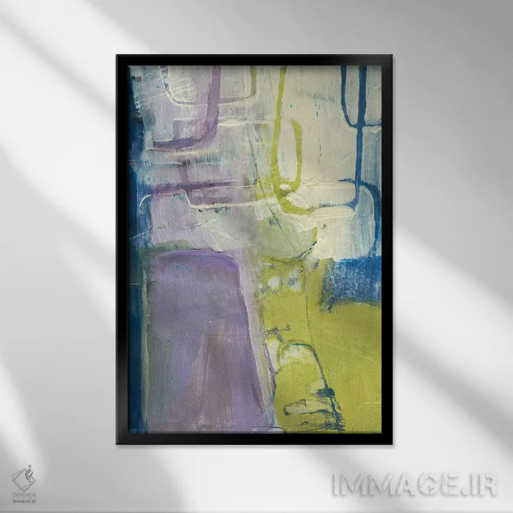 تابلو رویاهای افسونشده چهارم اثر جویس کومبز - نمای قابدار مشکی