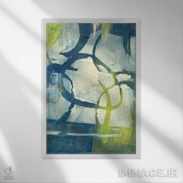 تابلو رویاهای افسونشده ششم اثر جویس کومبز - نمای قابدار سفید