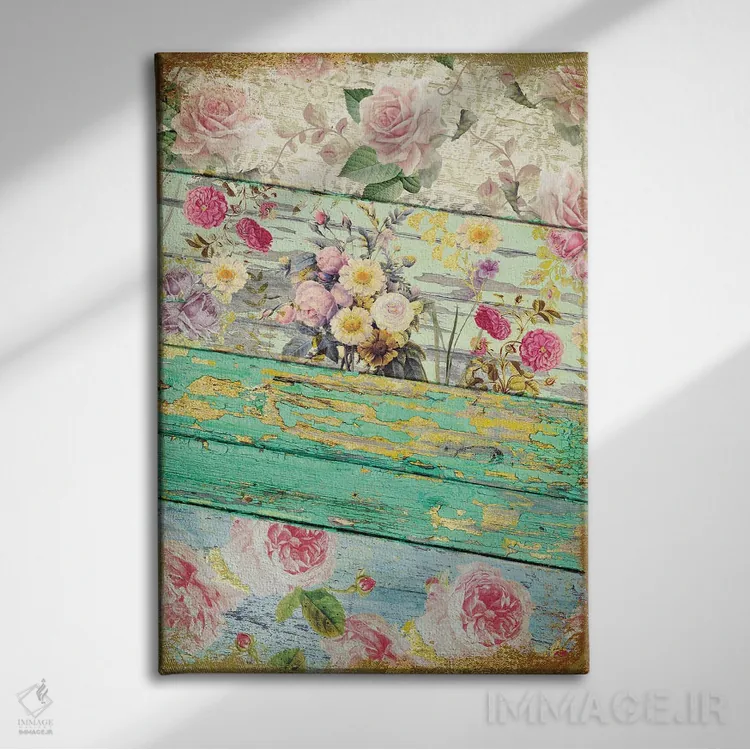 تابلو ویلا رُزا اثر ساشا - نمای روبهرو روی دیوار