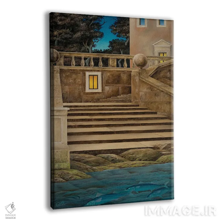 تابلو پلهها اثر چکو مارینیلو - نمای پرسپکتیو محصول