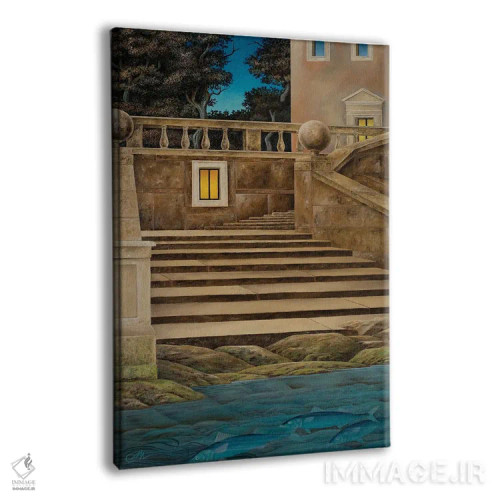 تابلو پلهها اثر چکو مارینیلو - نمای پرسپکتیو محصول