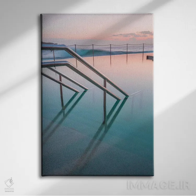 تابلو ماهون (نام خاص/جغرافیایی) اثر شارلوت کرد - نمای روبهرو روی دیوار