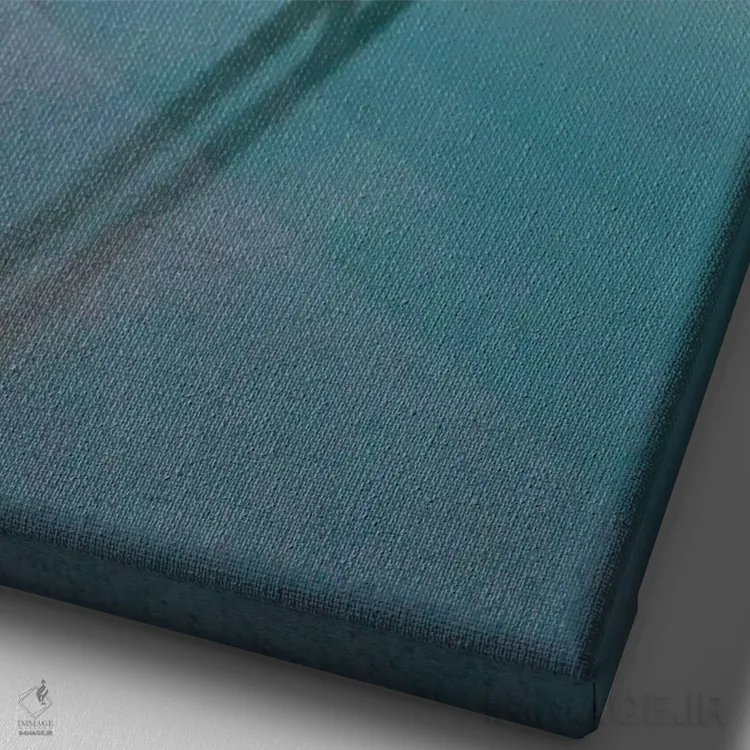 تابلو ماهون (نام خاص/جغرافیایی) اثر شارلوت کرد - نمای نزدیک بافت بوم