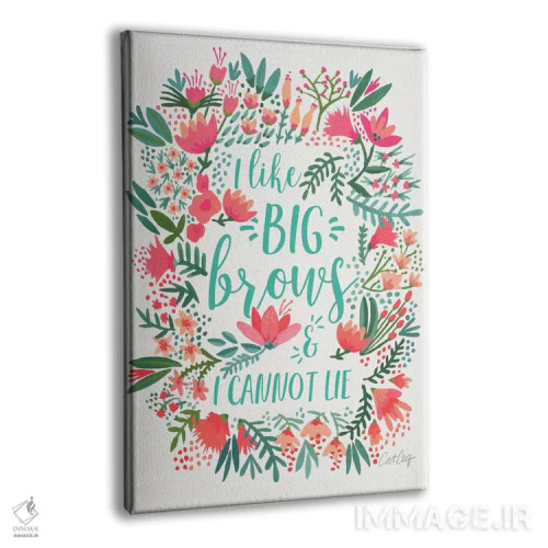 تابلو ابروهای بزرگ ۱ اثر کت کوکیلت - نمای پرسپکتیو محصول