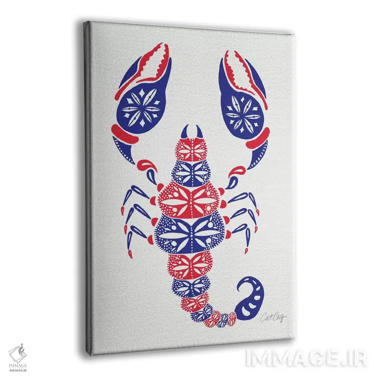 تابلو عقرب آمریکایی اثر کت کوکیلت - نمای پرسپکتیو محصول