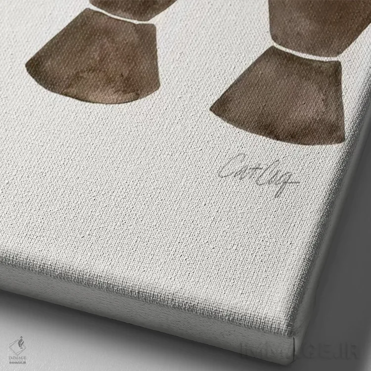 تابلو Blue,لامپ لاوا، آبی اثر کت کوکیلت - نمای نزدیک بافت بوم