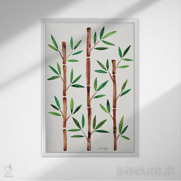 تابلو اصلی اثر کت کوکیلت - نمای قابدار سفید