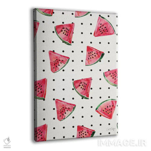 تابلو خالخالی هندوانهای اثر کت کوکیلت - نمای پرسپکتیو محصول