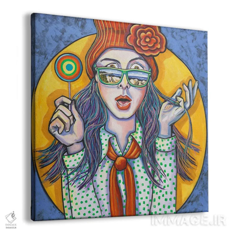 تابلو بازتابهای راکپورت اثر ایلین ریچارد - نمای پرسپکتیو محصول