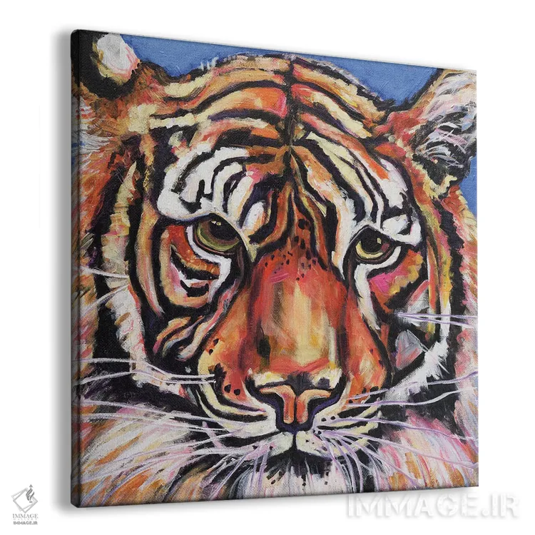 تابلو ببر اثر ایلین ریچارد - نمای پرسپکتیو محصول