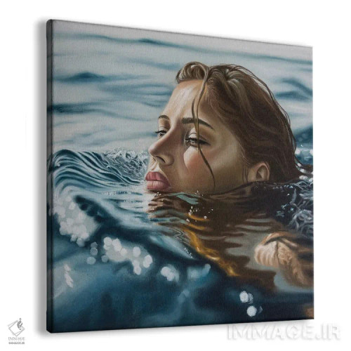 تابلو شناگر اثر اینا مدودوا - نمای پرسپکتیو محصول