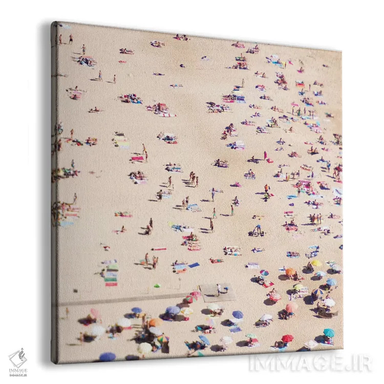 تابلو زندگی در ساحل اثر اینگرید بدوز - نمای پرسپکتیو محصول