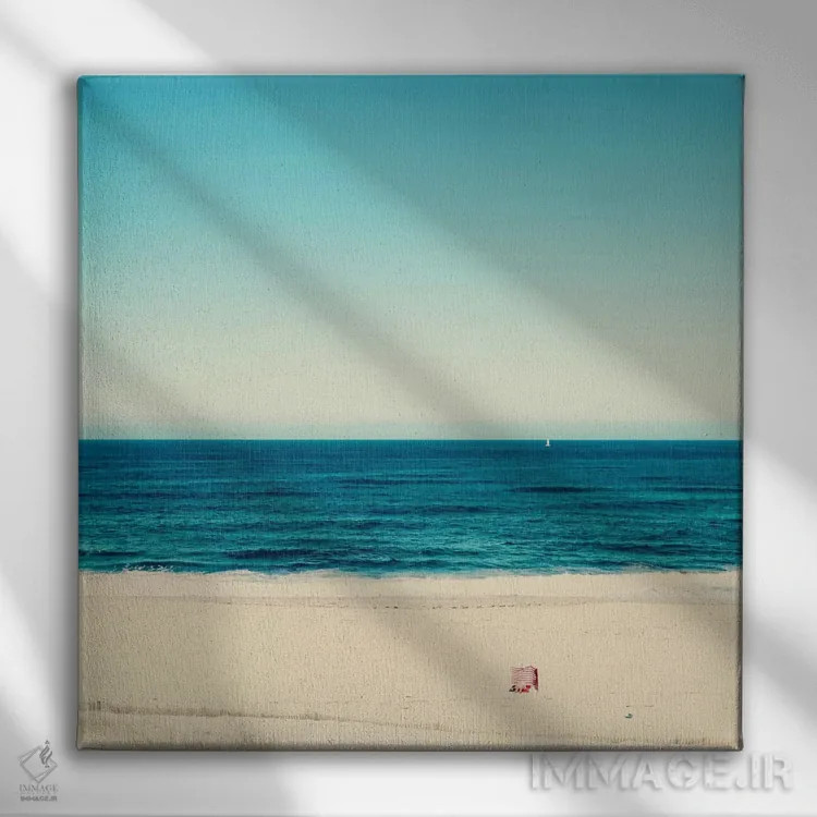 تابلو تنها اثر اینگرید بدوز - نمای روبهرو روی دیوار