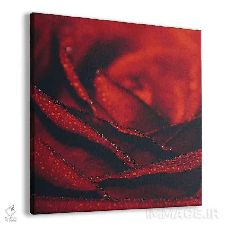 تابلو بانوی رز اثر اینگرید بدوز - نمای پرسپکتیو محصول