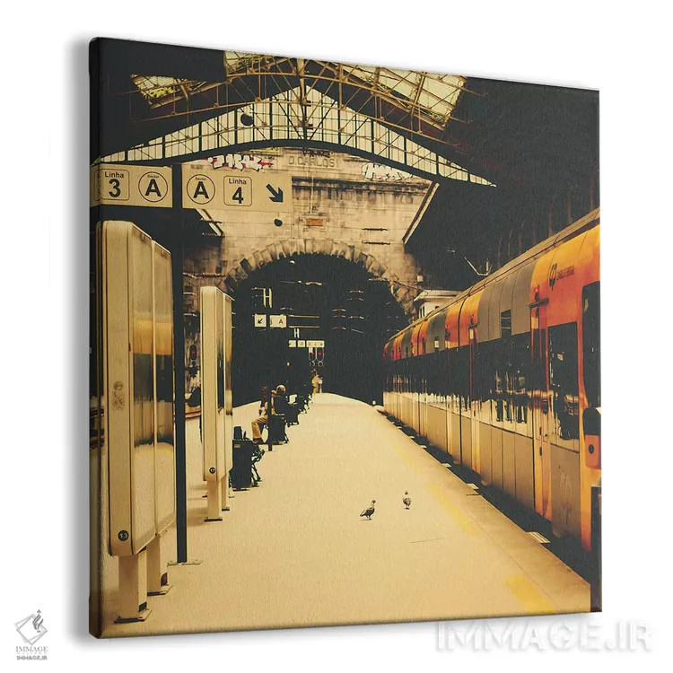 تابلو انتظار اثر اینگرید بدوز - نمای پرسپکتیو محصول