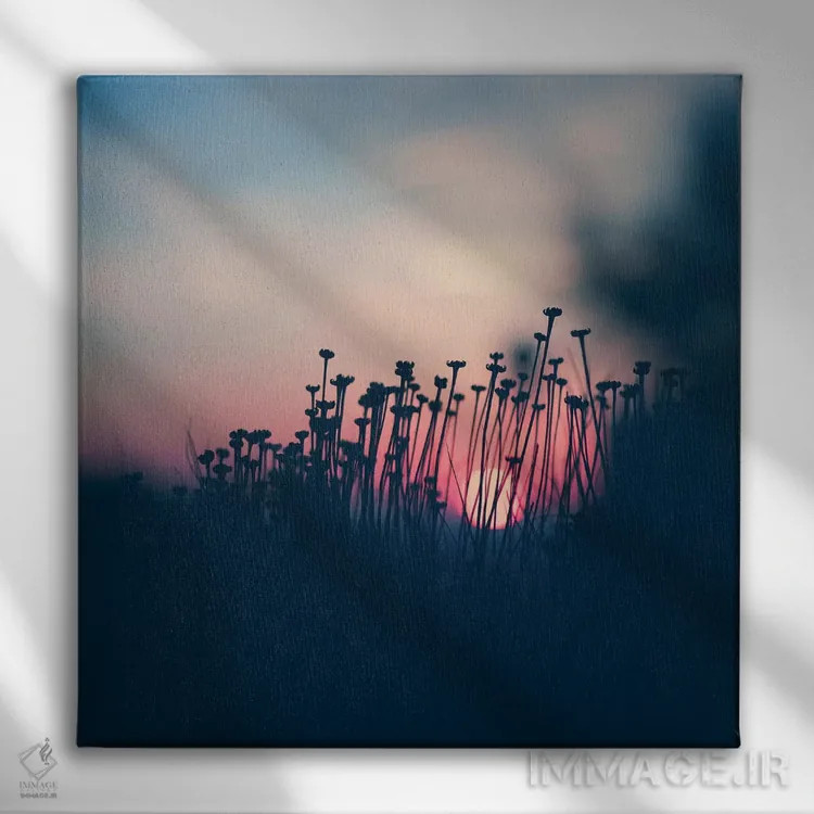 تابلو غروب ساحلی تابستان I اثر اینگرید بدوز - نمای روبهرو روی دیوار