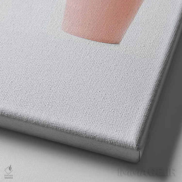 تابلو عشق کاکتوس IV اثر اینگرید بدوز - نمای نزدیک بافت بوم