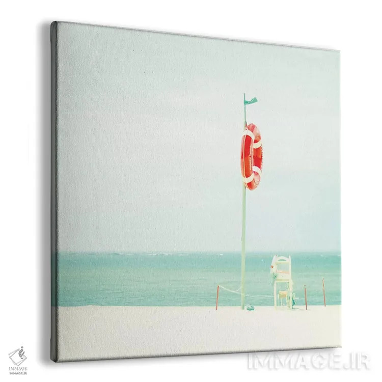 تابلو در کنار دریا II اثر اینگرید بدوز - نمای پرسپکتیو محصول