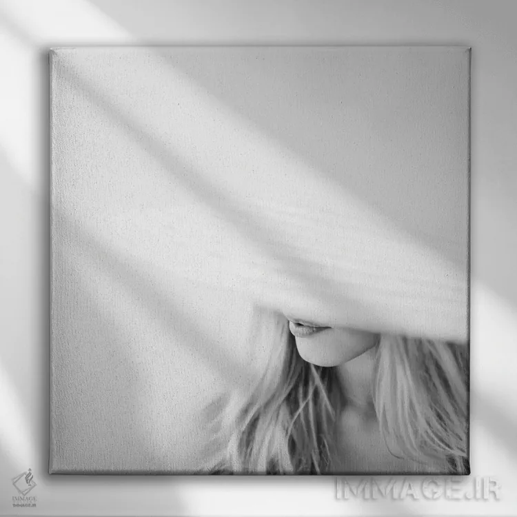 تابلو اِل (نام فرانسوی زنانه) اثر اینگرید بدوز - نمای روبهرو روی دیوار
