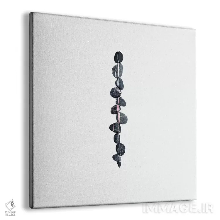تابلو سنگریزهها اثر اینگرید بدوز - نمای پرسپکتیو محصول