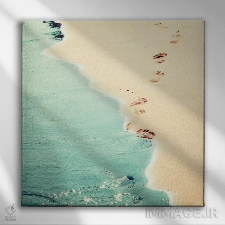 تابلو دنبال کن اثر اینگرید بدوز - نمای روبهرو روی دیوار