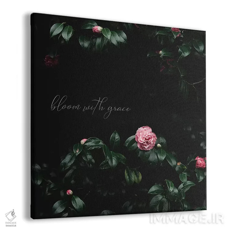 تابلو شکوفایی با وقار اثر اینگرید بدوز - نمای پرسپکتیو محصول