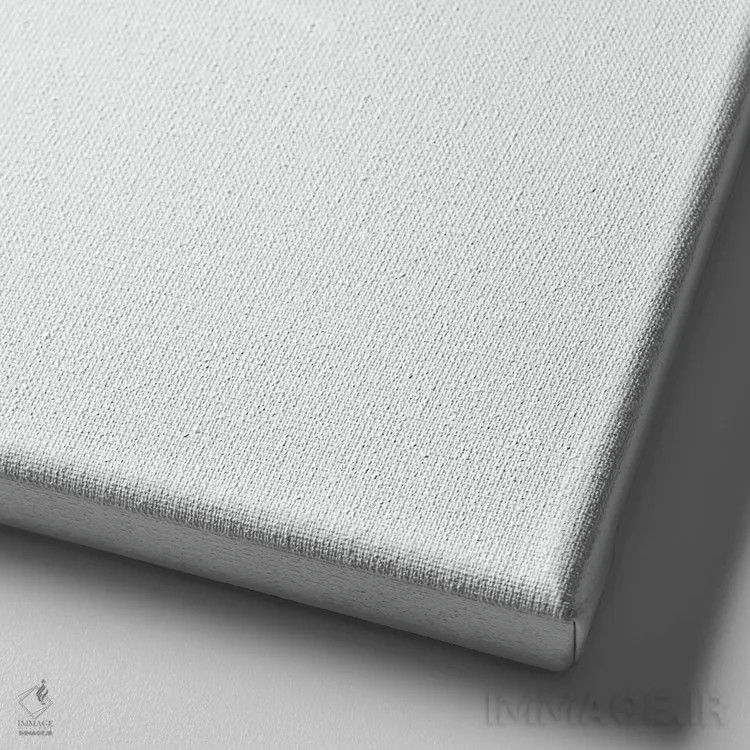 تابلو سنگریزهها اثر اینگرید بدوز - نمای نزدیک بافت بوم