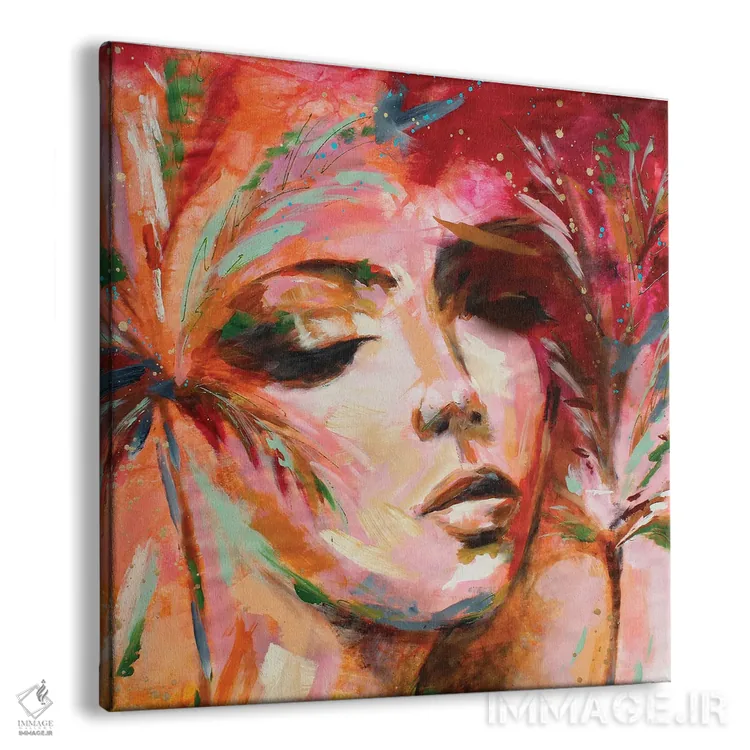 تابلو بهشت نخل II اثر استودیو پِینت-اینگ - نمای پرسپکتیو محصول