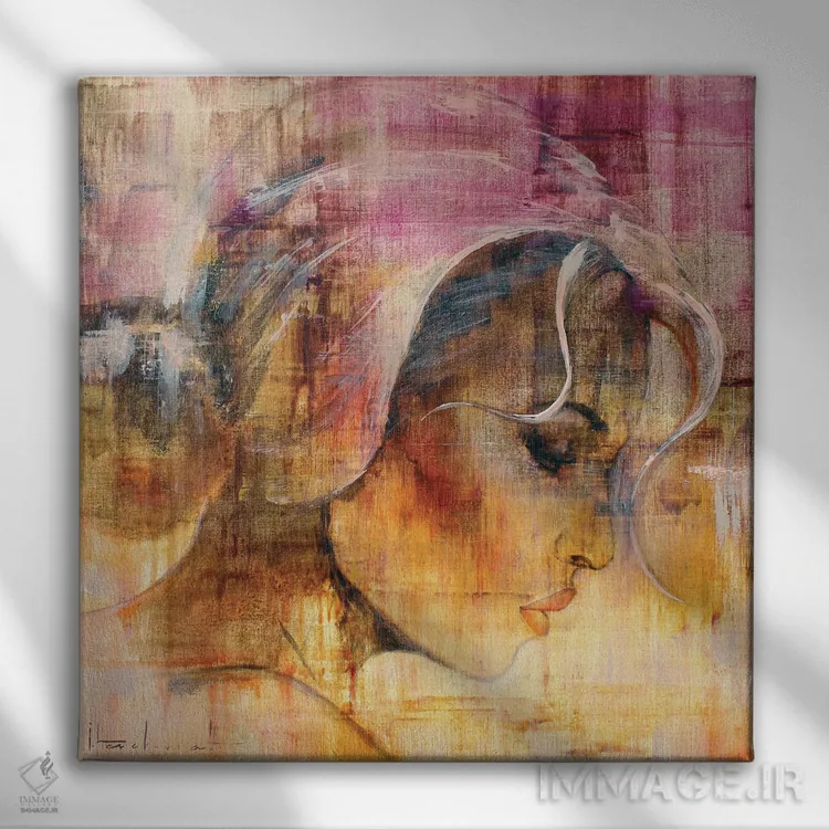 تابلو والری (نام خاص) اثر استودیو پِینت-اینگ - نمای روبهرو روی دیوار