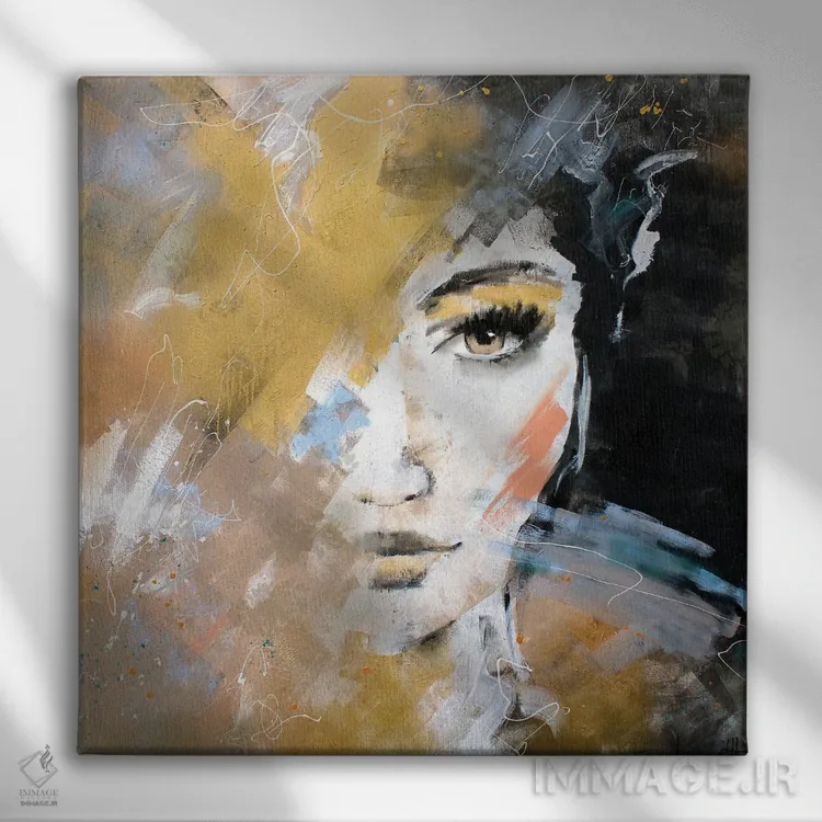 تابلو در حال عبور اثر استودیو پِینت-اینگ - نمای روبهرو روی دیوار