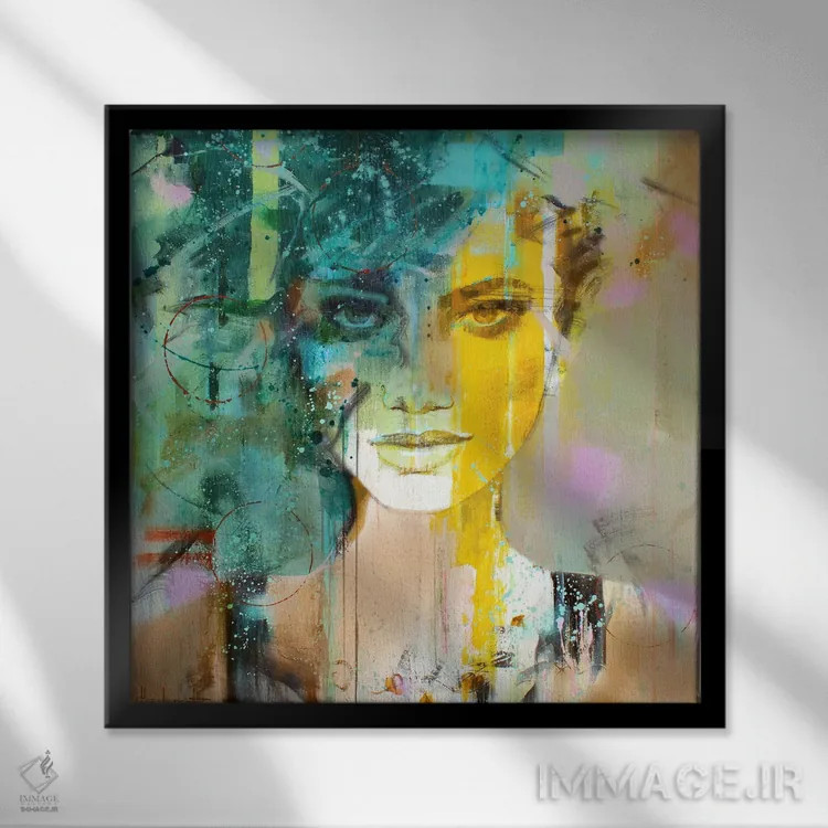 تابلو نزدیکتر اثر استودیو پِینت-اینگ - نمای قابدار مشکی