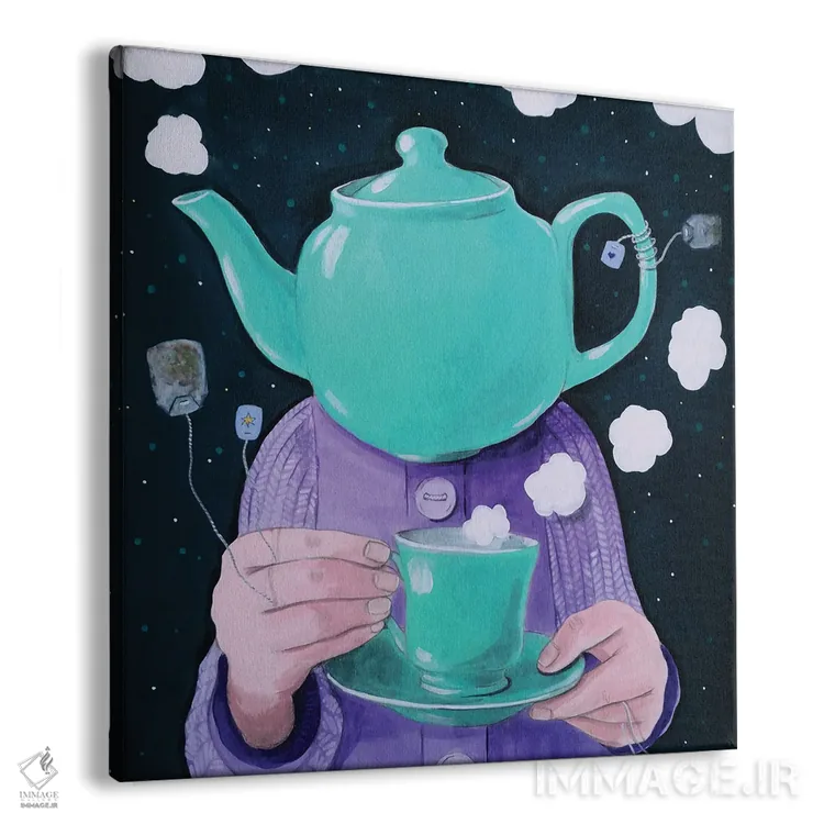 تابلو گلدانسر (لقب طنزآمیز) اثر ایرینا پانِدوا - نمای پرسپکتیو محصول