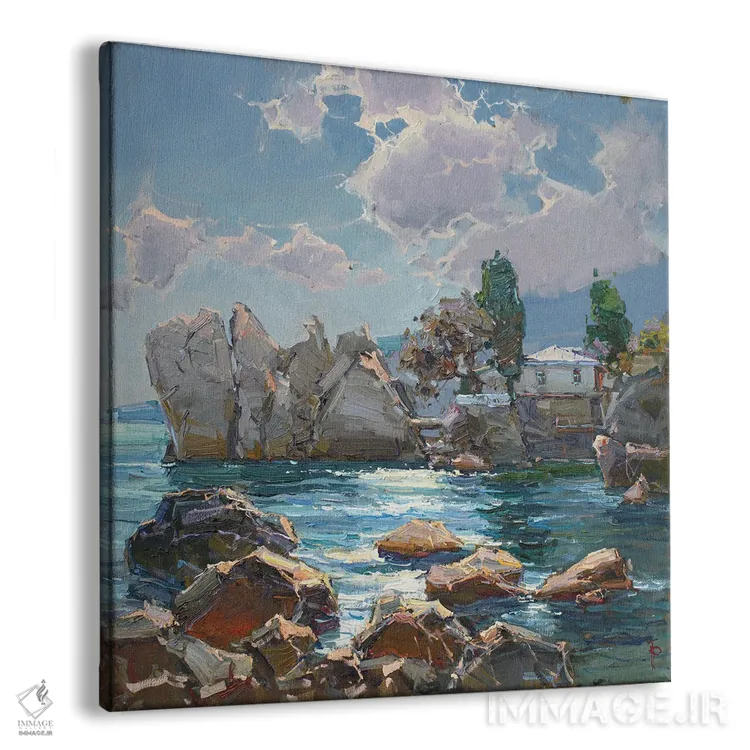 تابلو خانه تابستانی آنتون چخوف اثر ایگور پوزدف - نمای پرسپکتیو محصول