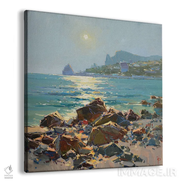 تابلو بانوی صخره اثر ایگور پوزدف - نمای پرسپکتیو محصول