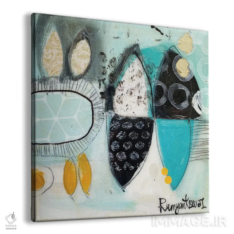 تابلو هارمونی ۲ اثر ایرینا رومیانسهوا - نمای پرسپکتیو محصول