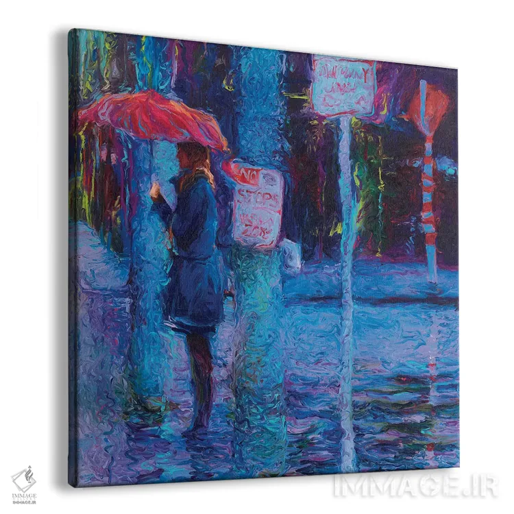 تابلو توقفی در فرمونت نیست اثر آیریس اسکات - نمای پرسپکتیو محصول