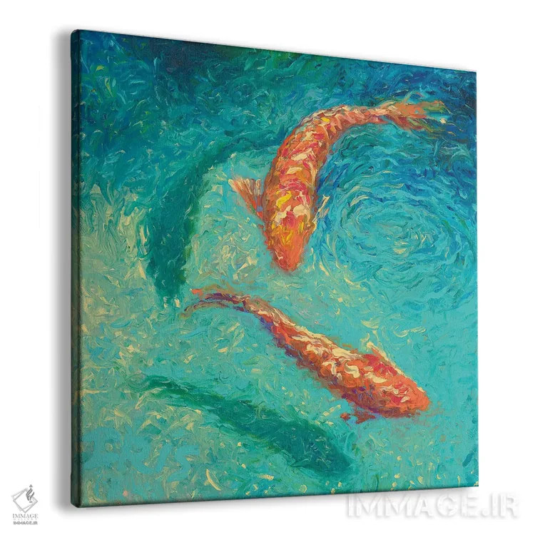 تابلو نوئه (اسپانیایی به معنی شماره ۹) اثر آیریس اسکات - نمای پرسپکتیو محصول