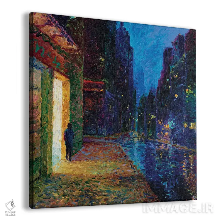 تابلو تماشاگر ویترین اثر آیریس اسکات - نمای پرسپکتیو محصول